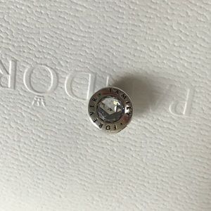 Pandora Forever Family Charm Clear CZ